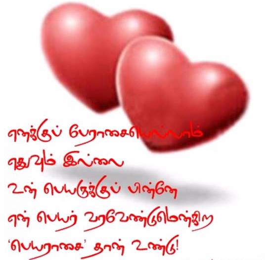Tamil Love Poems: ShowLetter13